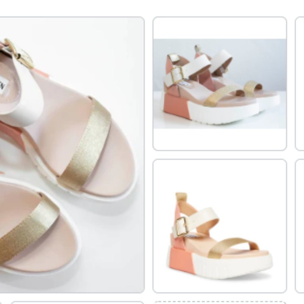 BNWT PASTRY BLUSH MULTI - STEVE MADDEN WOMAN